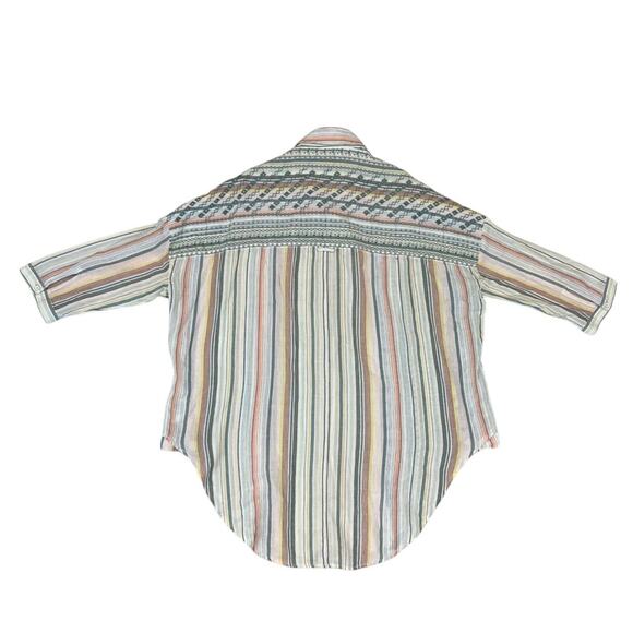 Anthropologie BoHo Akemi + Kin Women's Button Up Top Sz XS / S - Picture 2 of 9